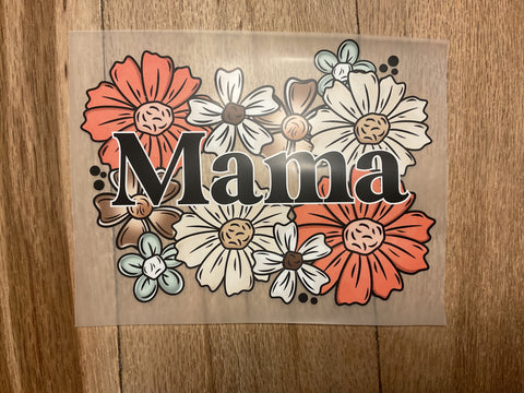 Floral Mama print design