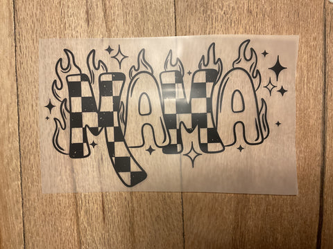 Hot Mama print design