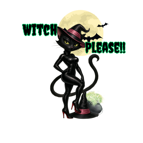 Witch Please! Print design